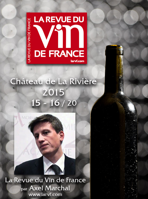 La Revue du Vin de France Millésime 2015 15-16/20