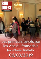 MAG SUD OUEST – Les primeurs lancées par des vins du Fronsadais – Expression de Fronsac – Jean-Charles GALIACY