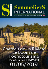 SOMMELIER INTERNATIONAL – Château de La Rivière le boom de l’oenotourisme – Paolo BASSO