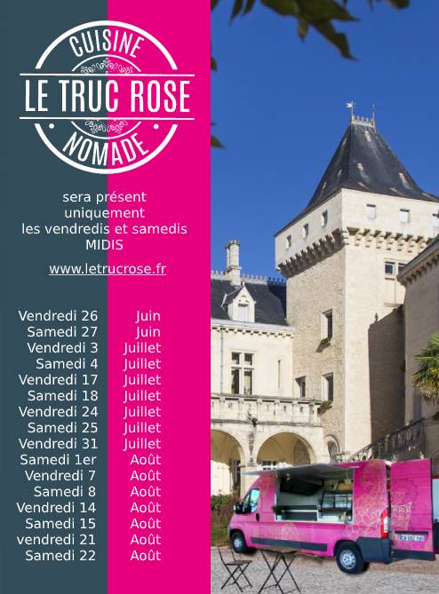 Le Truc Rose s’installe les vendredis et samedis midis à La Rivière