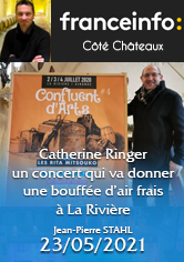 FRANCE INFO – Catherine Ringer, un concert qui va donner une bouffée d’air frais – Jean-Pierre STAHL