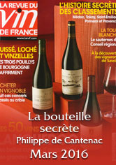 RVF – La Rvue du Vin de France – La bouteille mystère  – Philippe de CANTENAC