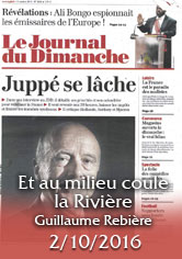 LE JOURNAL DU DIMANCHE – Et au milieu coule la Rivière – Guillaume REBIERE