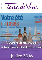 TERRE DE VINS – votre été en Rosé , à table avec Bordeaux rosé
