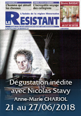 LE RÉSISTANT – Dégustation inédite avec Nicolas Stavy – Anne-Marie CHARIOL