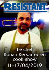 LE RÉSISTANT – Le Chef Ronan Kervarrec en Cook-Show au Festival Confluent d’Arts
