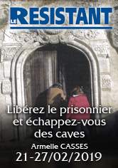 LE RÉSISTANT – Echappez-vous pendant les vacances : libérez le prisionnier … Escape Game – Armelle CASSES
