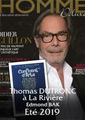 HOMME DELUXE – Thomas Dutronc à La Rivière – Edmond BAKALOGLOU