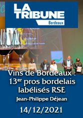 LA TRIBUNE BORDEAUX – Les 13 Premières labellisations RSE … – Jean-Philippe DEJEAN