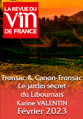 RVF – La Revue du Vin de France – Fronsac et Canon-Fronsac – le Jardin secret du Libournais – karine VALENTIN